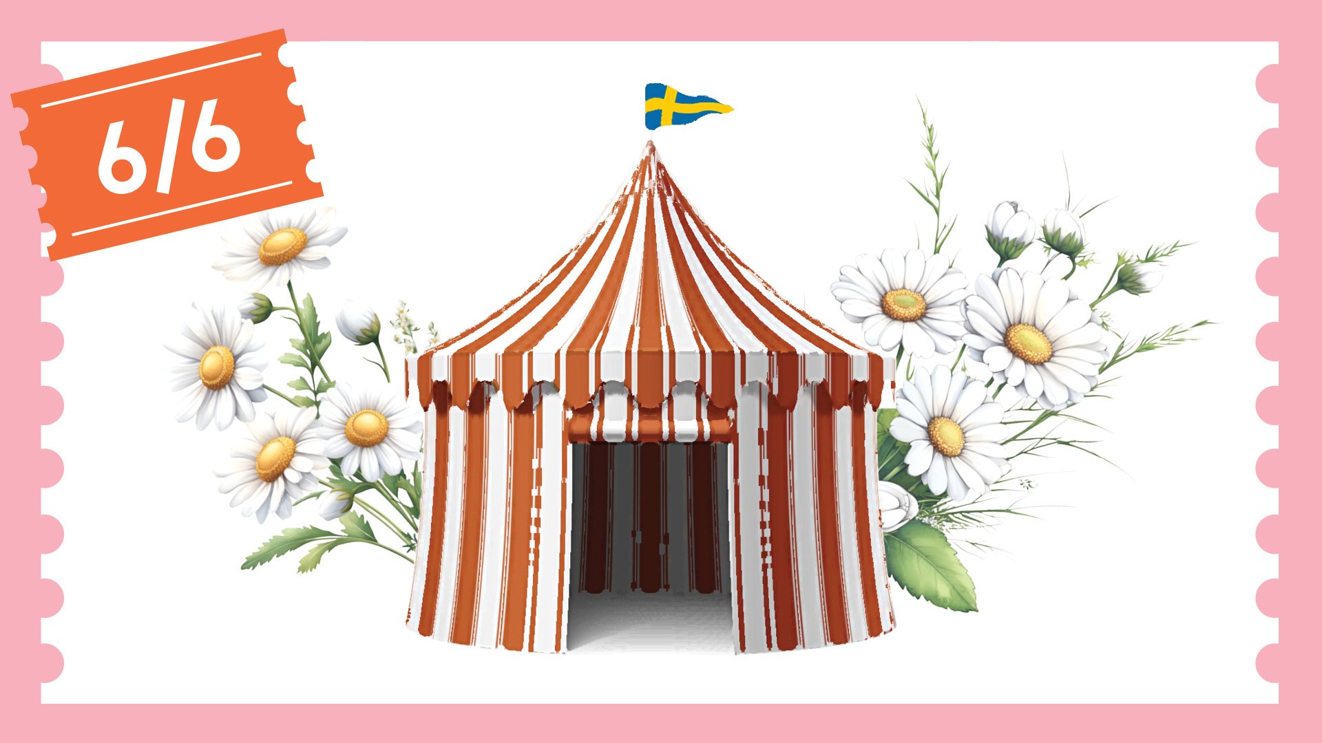 Illsutrationsbild för Nationaldag med Försommarfest